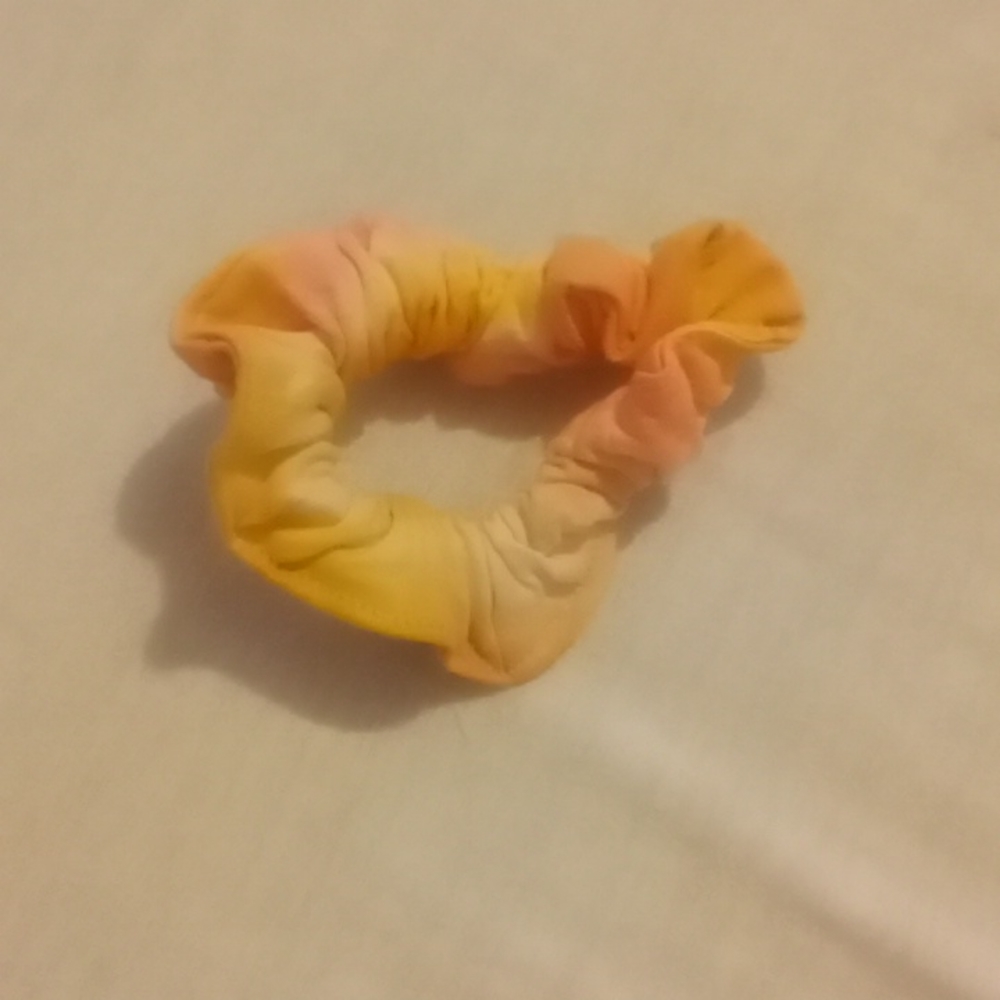 Handmade tie dye scrunchie